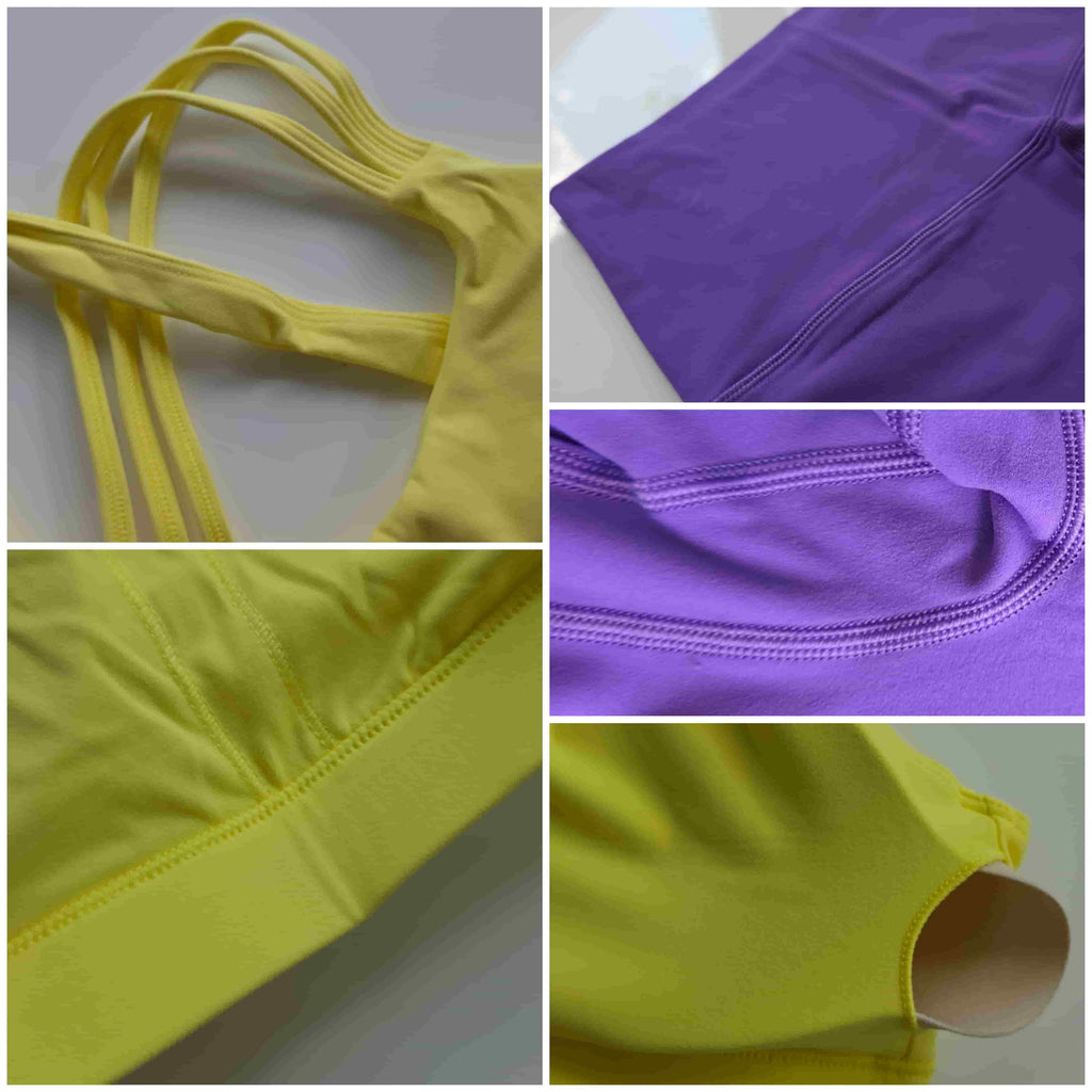 Дамски спортен комплект 2 части – бюстие и клин с висока талия Ultra Soft