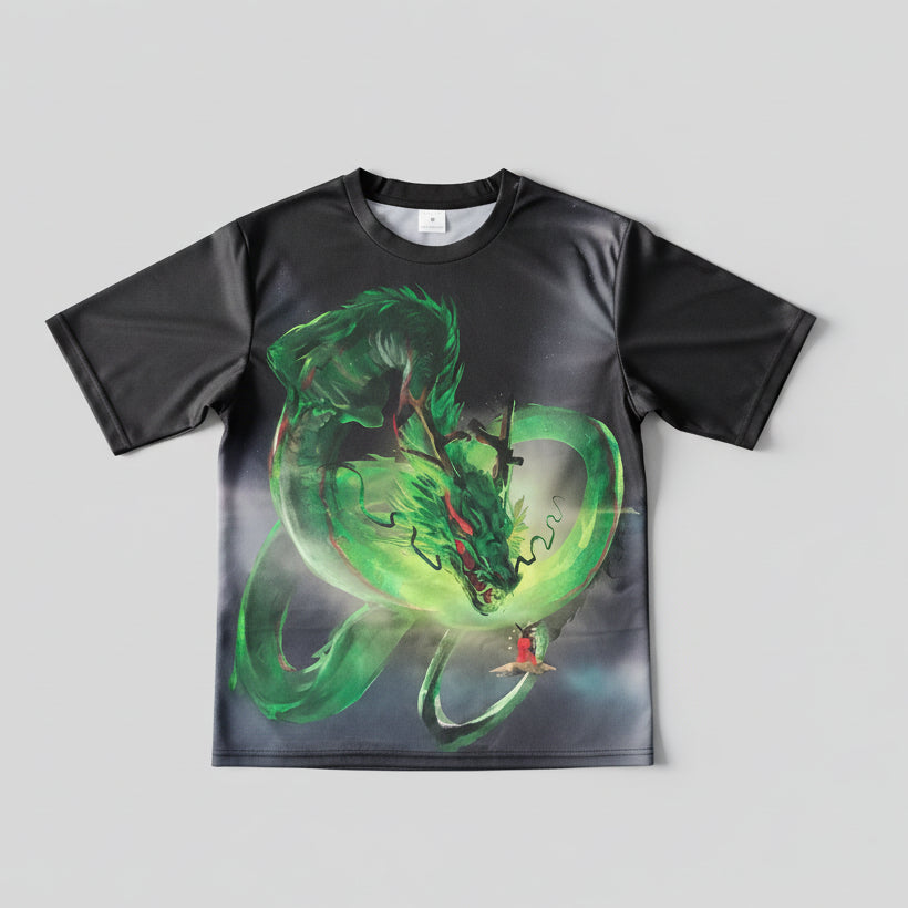 3D тениска с дракон – дишаща спортна тениска с уникален дизайн